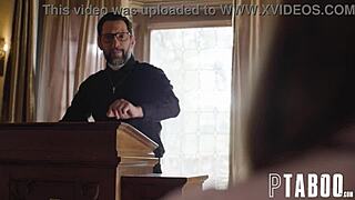 Belle CRAVES Priest Tommy's COCK! Confess Now!