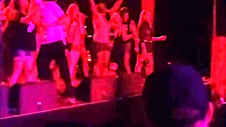 Tasia whips out dick onstage with mickey and nasty!