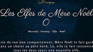 french elves moan dirty for christmas audio porn frenzy!