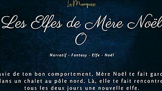 french elves moan dirty for christmas audio porn frenzy!