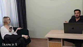 boss, rough fuck your secretary on the desk