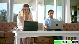 Shocked Wife Watches Husband Pound Sexy Slut