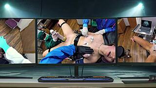 dr tampa turns zombae into human guinea pig for wild backstage fetish experiments