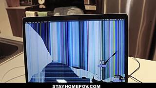 Pranking Leads To Hardcore Bubble Butt Ass Fucking Session