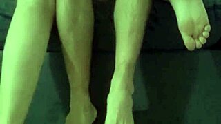 hey check how this hot babe sits deep on cock flashing her wet pussy