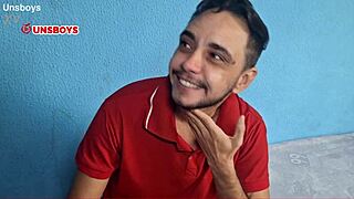 brazilian trans bares monster cock secret in homemade bedroom