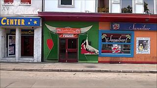 discovering sights along kaiserstrasse in hanover germany