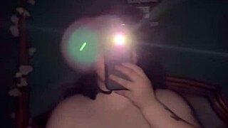 wanna see this chubby goth tease her curves slowly?