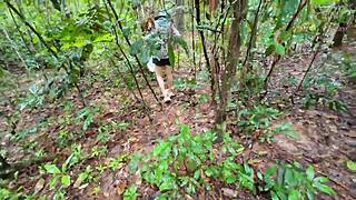 i'm walking through the thai forest picking mushrooms chatting casually then flashing secretly deep in the woods