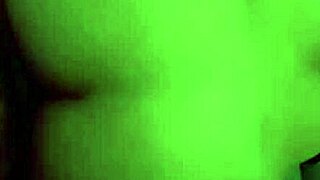 Exploring my wife's tight rear with careful passion