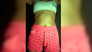 oh she touches her wet pussy so good in that mini skirt begging for rough anal