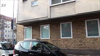 discovering sights along kaiserstrasse in hanover germany