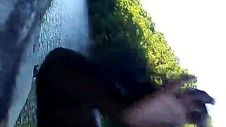 i love getting fucked outdoors interracial style in public