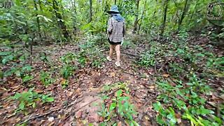 i'm walking through the thai forest picking mushrooms chatting casually then flashing secretly deep in the woods