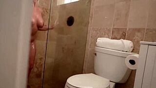 Peeking at busty milf neighbor turns into hardcore pounding frenzy