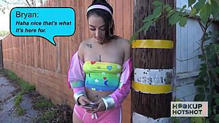 Horny Kiarra Kai Throat Fucked Deep and Rough