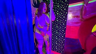 Big Tits Stripper RIDES Huge COCK Till Cum
