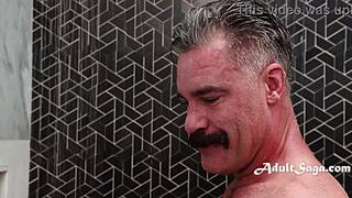 masseuse boldly fucks client after shower repair