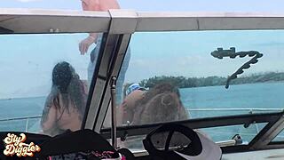 hey check out miami boat day 2023 bts with willow ryder, ameena green, aria six and crew