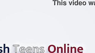 18 year old nurse student toys to intense orgasm climax