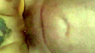 Mommy's tight hole stretched by huge cock pounding