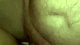 Mommy's tight hole stretched by huge cock pounding