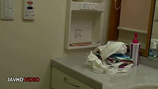 Office babe in stockings gives perfect POV blowjob ending in creampie!