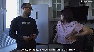 Neighbor roughly fucks guy hard, finishes him off wildly!