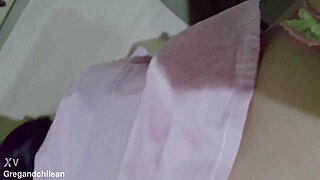 Tight Filipina wife's wet pussy in thong gets pounded POV hard!