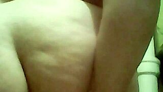 she crams a massive bottle deep into her tight ass for extreme insertion