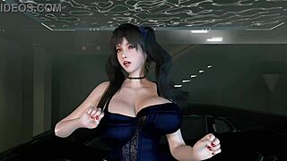 tifa lockhart final fantasy naked dance vam zedward rocks
