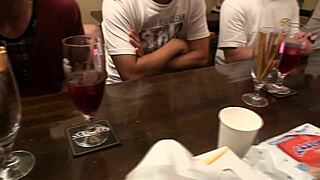 japanese stunner impales shaved pussy on monster cock riding frenzy