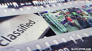 Shoplifter Mira Monroe Boldly Takes Hardcore Fuck in Cop Dress for Sorority Respect