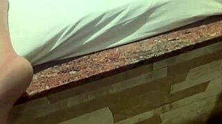 skinny hung rams monster cock deep in cuck wife ass