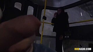 Woman Voyeurs My Public Tram Jerkoff Session