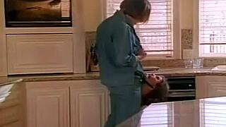 hardcore desk fuck slams big tits nearly breaks table