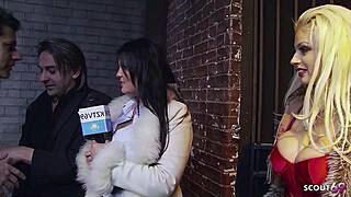 Jasmine Black Tricked Into Emotional CFNM MMFF Foursome Fuck