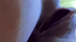she smothers him in pov facesitting forcing licks on plump wet labia and meaty pussy