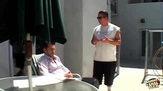 Innocent brunette Brooklyn Night seduced into hardcore DP anal threesome frenzy