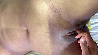 Young horny girl's wet pussy licked to explosive squirting orgasms in wild frenzy