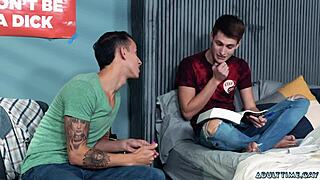 trevor and des, why study when your horny twink asses need bareback pounding instead?