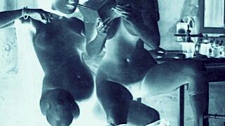 vintage artist captures timeless erotic scenes in classic drawings