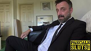 Skinny April Paisley Endures Intense Ass Domination