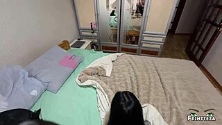 Tight Teen Pussy Filled With Cum After Intense Cowgirl Ride