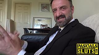 Skinny April Paisley Endures Intense Ass Domination