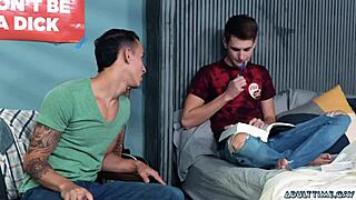 trevor and des, why study when your horny twink asses need bareback pounding instead?