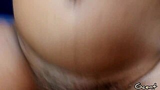 Tight pussy takes deep homemade pounding in close-up missionary action