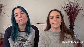 Desperate Olivia Alisha Beg For Brutal Tight Pussy Stretching