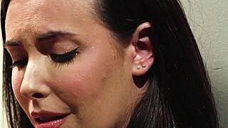 casey calvert dives into first lesbian ass lick with whitney wright!