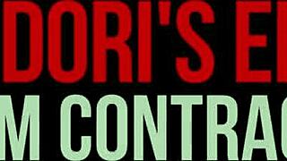 midori black clenches in body shaking vibrator orgasms